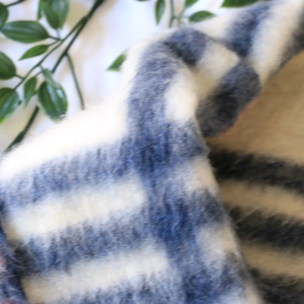 oversized long line check shacket - Picture 8 of 12